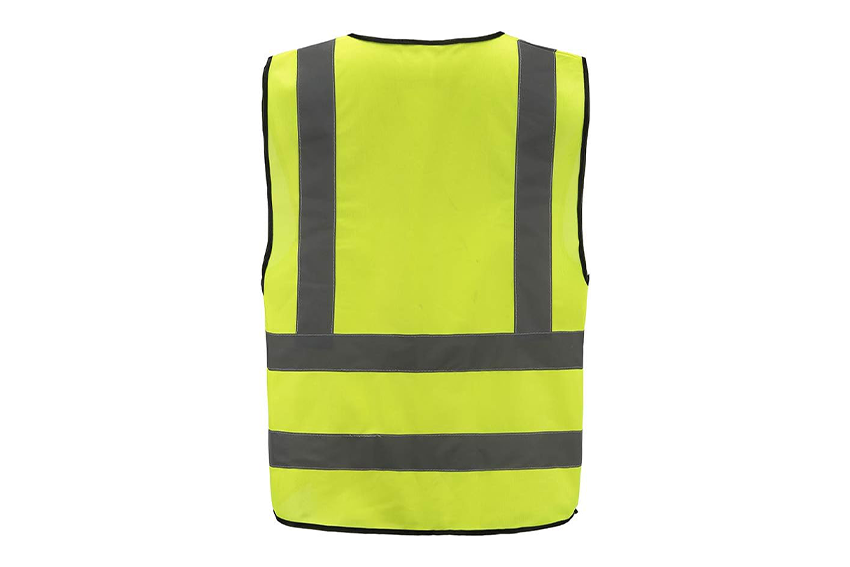 HIGH-VISIBILITY | BASIC VEST | Lemon 1inch Reflective tape